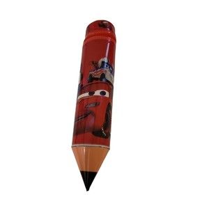 Disney/PIXAR CARS Lightning McQueen 3D Pencil Shape Case Holder 10" Long